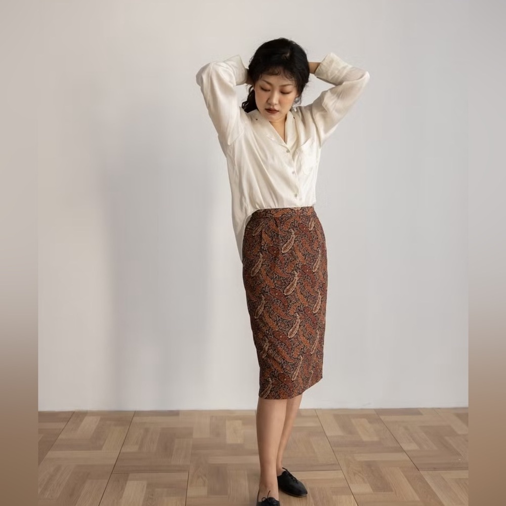 Harold's Brown Pencil Skirt